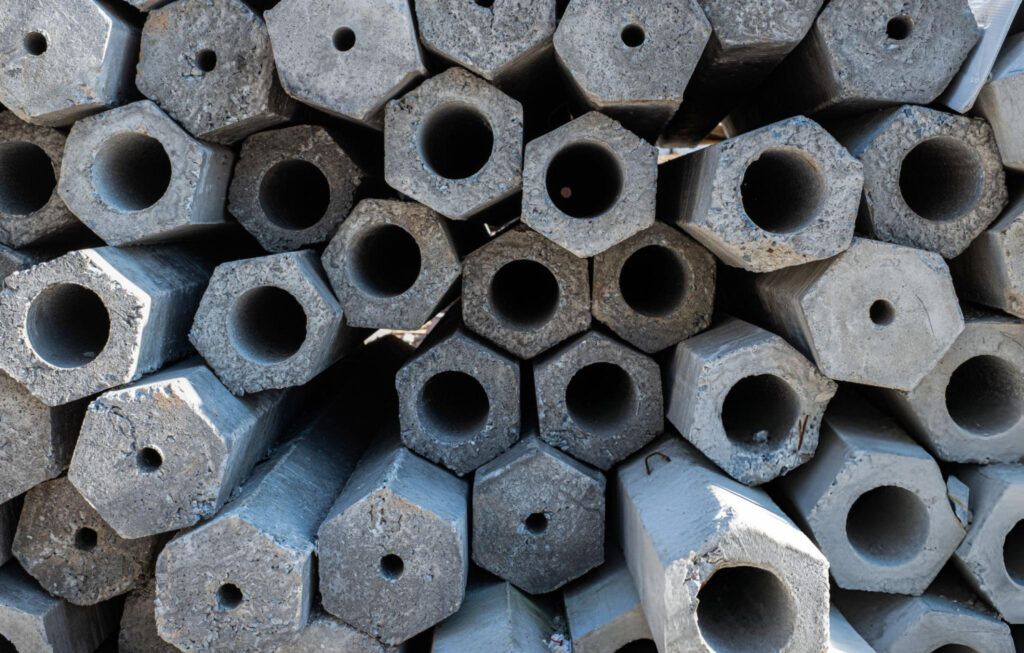 Pressed Concrete Pilings in Midlothian, TX