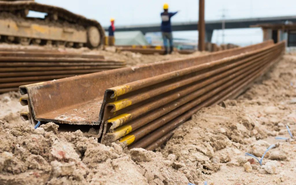 Pressed Steel Pilings in Midlothian, TX