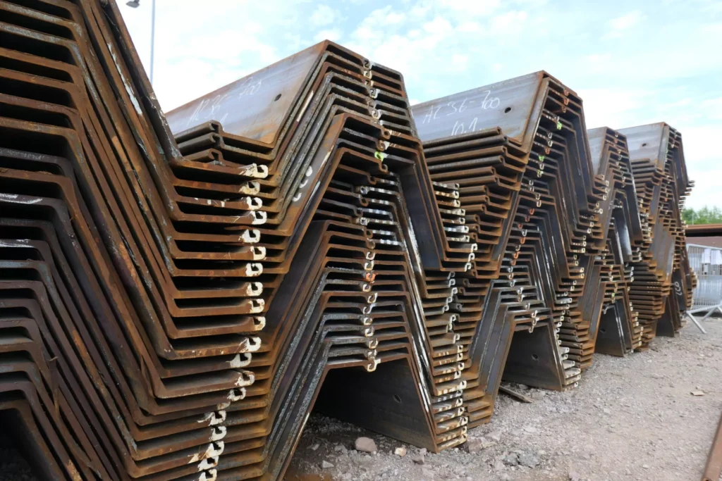 Pressed Steel Pilings in Midlothian, TX
