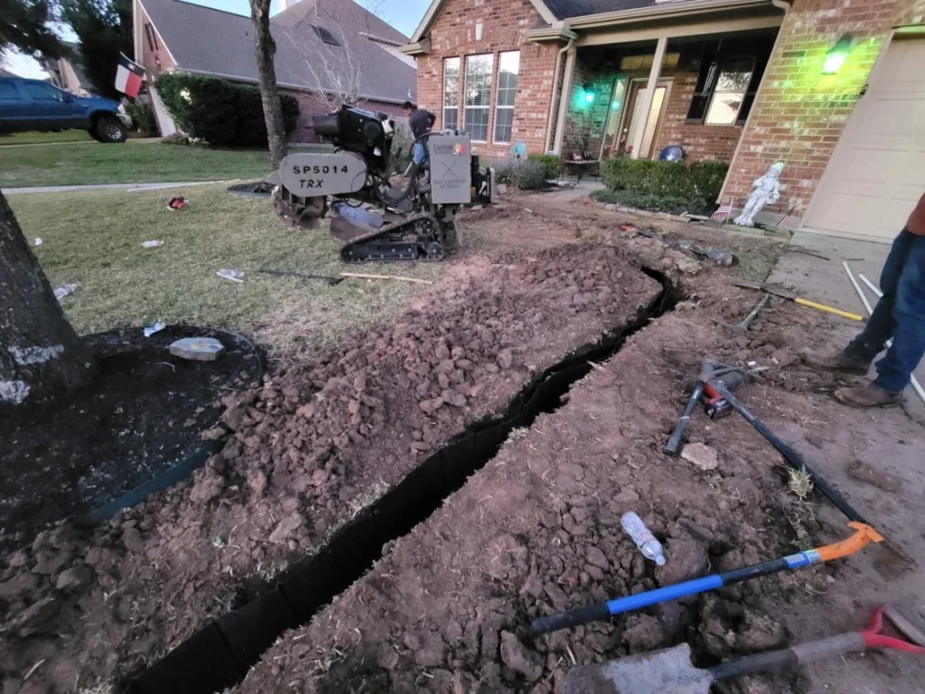 Root Barrier Installation in Midlothian, TX